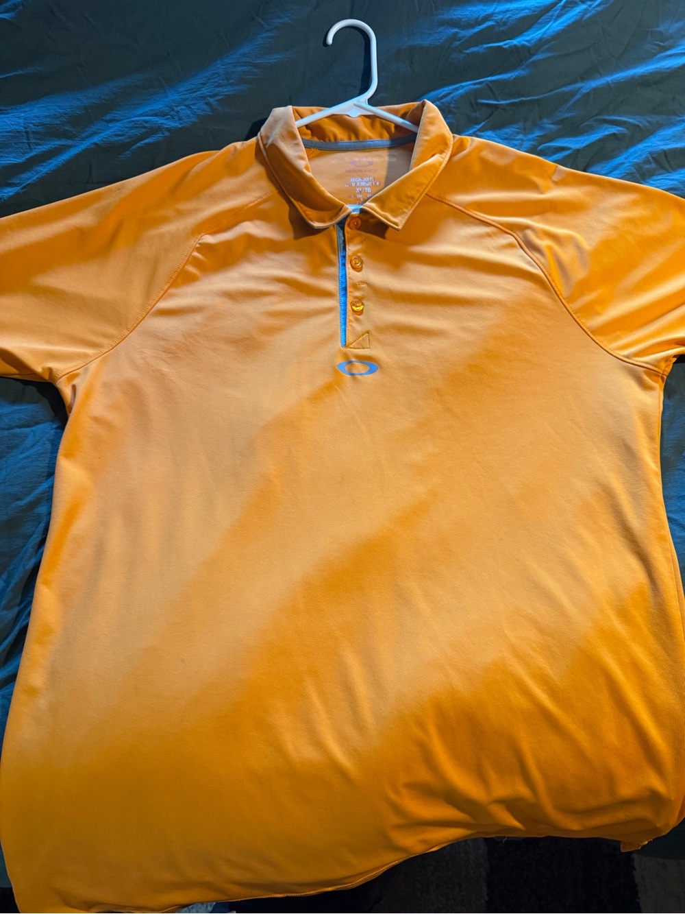 Oakley Men’s Orange Short-Sleeve Polo
